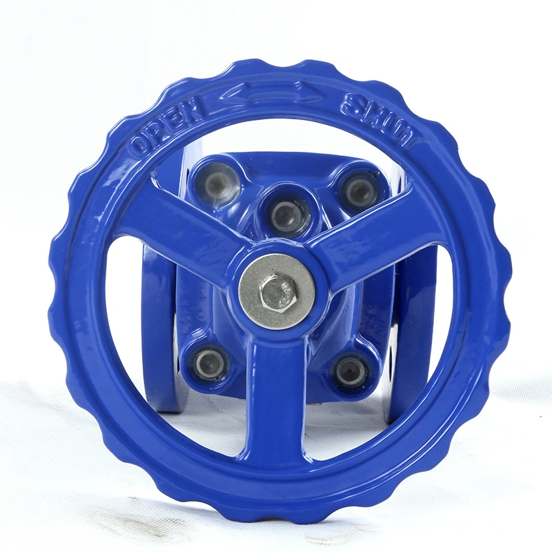 Awwa Ductile Iron Flanged Ends Non Rising Stem Control Water Flange Gate Valve