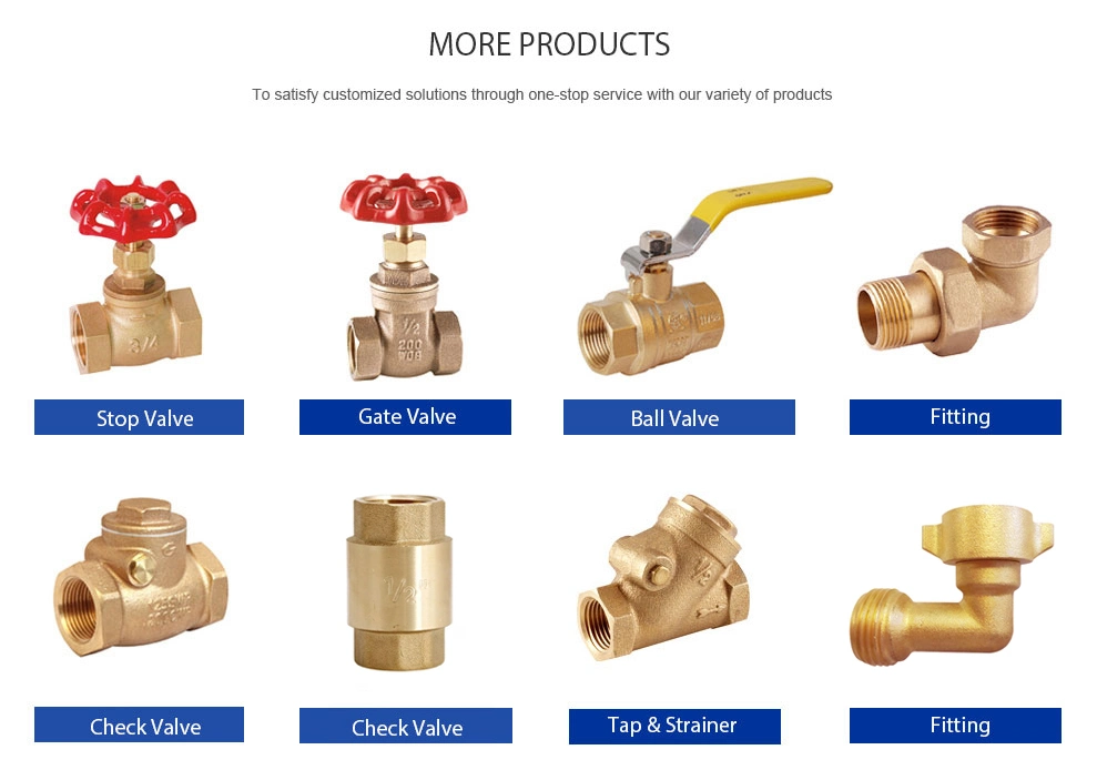 China Factory Bsp NPT Forged Female Thread Heavy Duty Brass Gate Valve Oho Vietnam Brand OEM for Water Meter