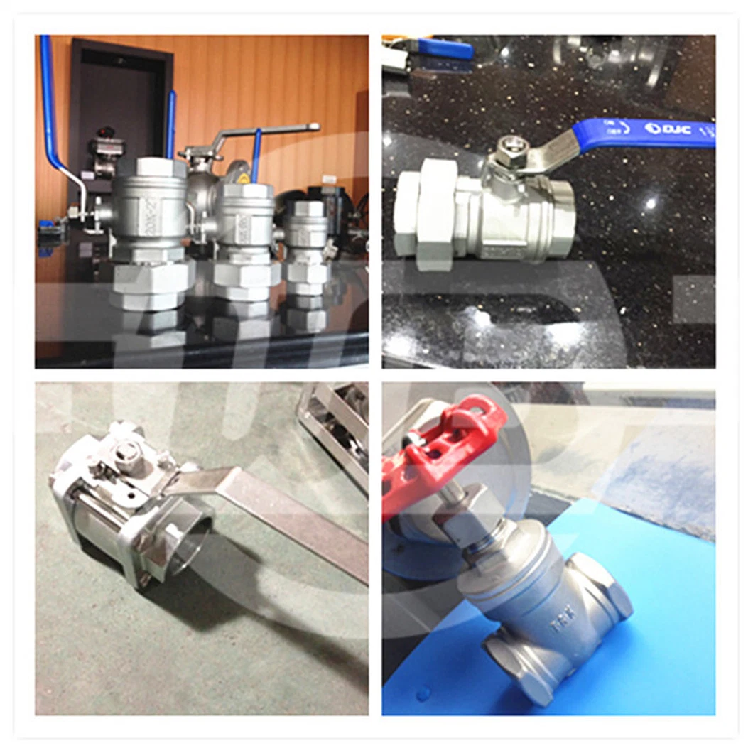 Stainless Steel 304 316 CF8m Female Threaded Gate Valve Pn16 200psi Wog Ss Bsp Threaded Gate Valve Female Thread NPT Gate Valve with Non-Rising Stem